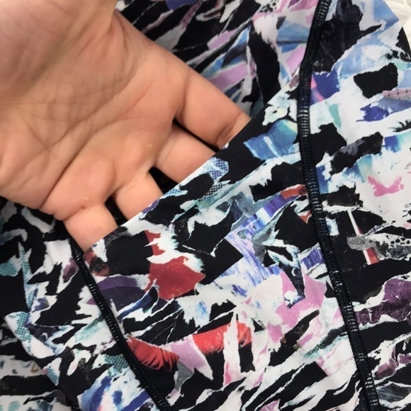 Lululemon Break Free Tight (25") Culture Clash Starlight Black - Picture 4 of 8